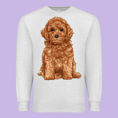 Toy Poodle Premium Sweatshirt Designed By Ranaportraitstore