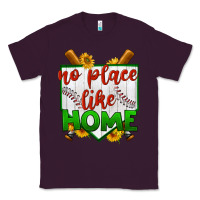Plum no place like home baseball Classic Tee - BundleAndBundleShop