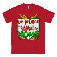 Red no place like home baseball Classic Tee - BundleAndBundleShop