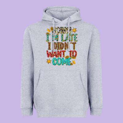 Heavyweight Hoodie sorry i am late i didnt want to come