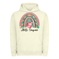 Pigment Pistachio hello daycare Urban Hoodie - JahusDesignShop