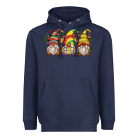 Navy juneteenth gnomes Heavyweight Hoodie - Zillion Design Studio