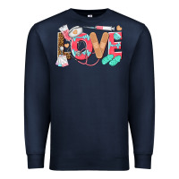 Navy nurse love Premium Sweatshirt - texasbilliewilder