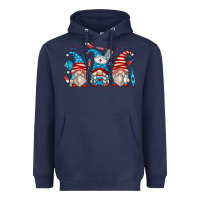 Navy american nurse gnomes Heavyweight Hoodie - Zillion Design Studio
