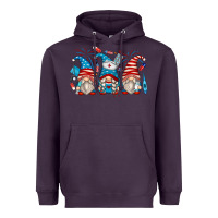 Plum american nurse gnomes Heavyweight Hoodie - Zillion Design Studio