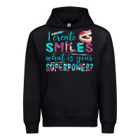 Black i create smile what is your superpower Urban Hoodie - AdoDesignShop