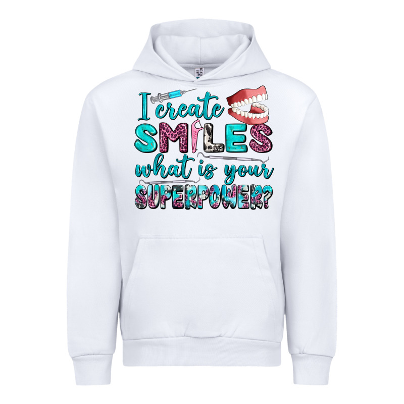 I Create Smile What Is Your Superpower Urban Hoodie by AdoDesignShop | Teevron