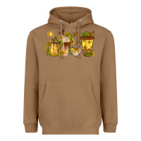Toasted Coconut sunflower coffee cups Heavyweight Hoodie - texasbilliewilder