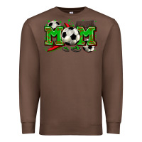 Chestnut mom soccer Premium Sweatshirt - Zillion Design Studio