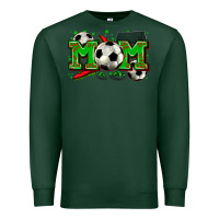 Sports Green mom soccer Premium Sweatshirt - Zillion Design Studio