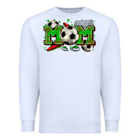 White mom soccer Premium Sweatshirt - Zillion Design Studio