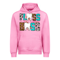 Fuchsia Pink floss boss Urban Hoodie - AdoDesignShop