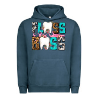 Pigment Midnight Navy floss boss Urban Hoodie - AdoDesignShop