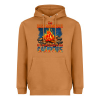 Meerkat the best memories are made around the campfire Heavyweight Hoodie - texasbilliewilder