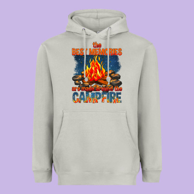 Heavyweight Hoodie the best memories are made around the campfire