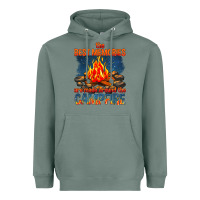 Sage the best memories are made around the campfire Heavyweight Hoodie - texasbilliewilder