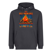 Smoke the best memories are made around the campfire Heavyweight Hoodie - texasbilliewilder