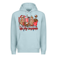 Blue Mist tis the season christmas tree  cake baseball Premium Hoodie - AdoDesignShop