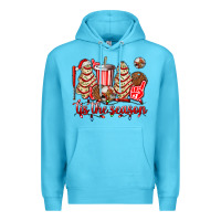 Ocean Blue tis the season christmas tree  cake baseball Premium Hoodie - AdoDesignShop