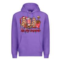 Purple tis the season christmas tree  cake baseball Premium Hoodie - AdoDesignShop
