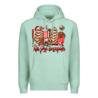 Seafoam tis the season christmas tree  cake baseball Premium Hoodie - AdoDesignShop