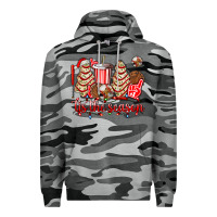 Slate Camo tis the season christmas tree  cake baseball Premium Hoodie - AdoDesignShop