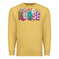 Antique Gold nurse Premium Sweatshirt - texasbilliewilder