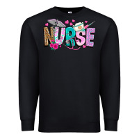 Black nurse Premium Sweatshirt - texasbilliewilder