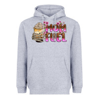 Heather Grey mom fuel Heavyweight Hoodie - Zillion Design Studio