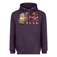 Plum mom fuel Heavyweight Hoodie - Zillion Design Studio