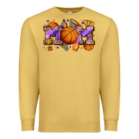 Antique Gold mom basketball Premium Sweatshirt - Zillion Design Studio