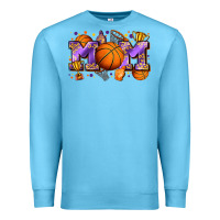 Ocean Blue mom basketball Premium Sweatshirt - Zillion Design Studio