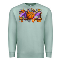 Seafoam mom basketball Premium Sweatshirt - Zillion Design Studio