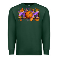 Sports Green mom basketball Premium Sweatshirt - Zillion Design Studio