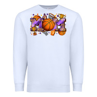White mom basketball Premium Sweatshirt - Zillion Design Studio