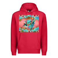 Cardinal floral turtle Premium Hoodie - Jasminsmagicworld