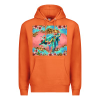 Carrot floral turtle Premium Hoodie - Jasminsmagicworld