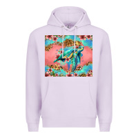 Lilac floral turtle Premium Hoodie - Jasminsmagicworld