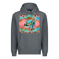 Rock floral turtle Premium Hoodie - Jasminsmagicworld