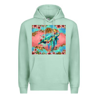 Seafoam floral turtle Premium Hoodie - Jasminsmagicworld
