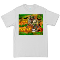 Dove Grey Trick Rawr Treat Premium Tee - LillyAllenDesigns