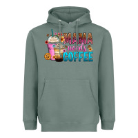 Sage mama needs coffee Heavyweight Hoodie - Zillion Design Studio