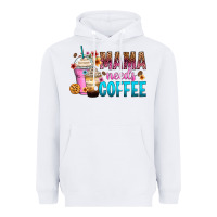 White mama needs coffee Heavyweight Hoodie - Zillion Design Studio