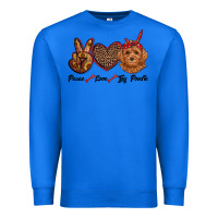 True Royal peace love toy poodle Premium Sweatshirt - RanaPortraitStore