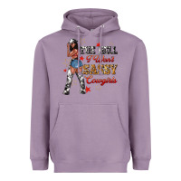 Lavender the heel i wont sassy cowgirls Heavyweight Hoodie - texasbilliewilder