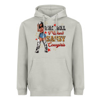 Moon Dust the heel i wont sassy cowgirls Heavyweight Hoodie - texasbilliewilder