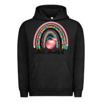 Pigment Black hello headstent Urban Hoodie - JahusDesignShop