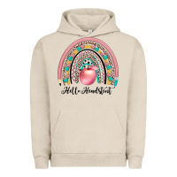 Pigment French Oak hello headstent Urban Hoodie - JahusDesignShop