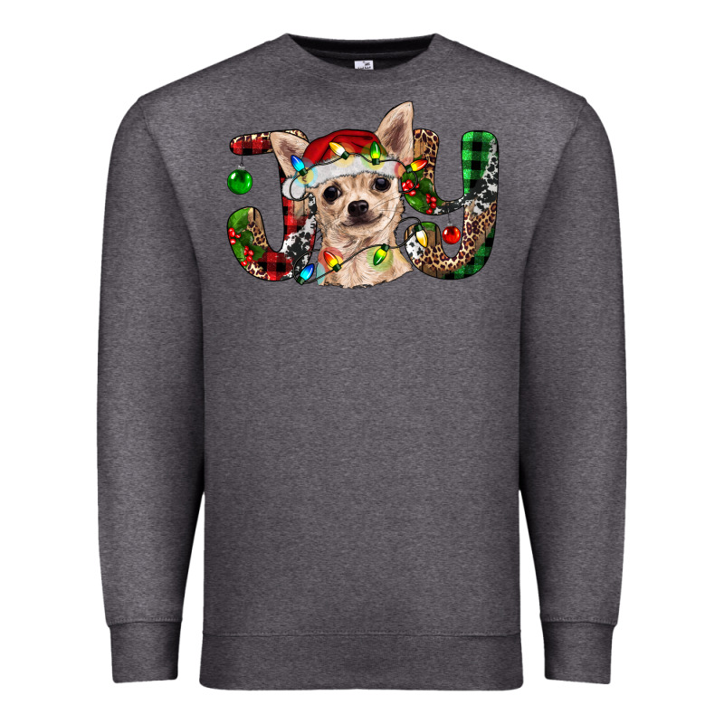 Christmas Chihuahua Joy Premium Sweatshirt by RanaPortraitStore | Teevron