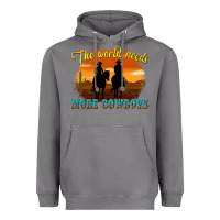 Storm the world needs more cowboys Heavyweight Hoodie - texasbilliewilder